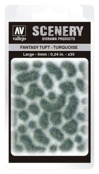 VALLEJO: SCENERY - FANTASY TUFT - LARGE - TURQUOISE