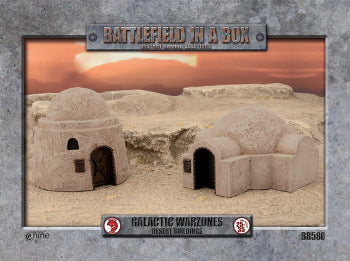 BATTLEFIELD IN A BOX: GW DESERT BUILDINGS