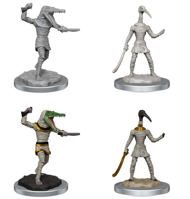 DND UNPAINTED MINIS WV21 MUMMIES