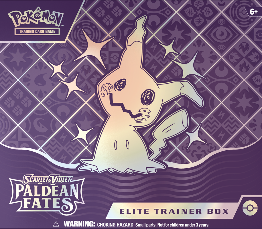 POKEMON SV4.5 PALDEAN FATES ELITE TRAINER BOX