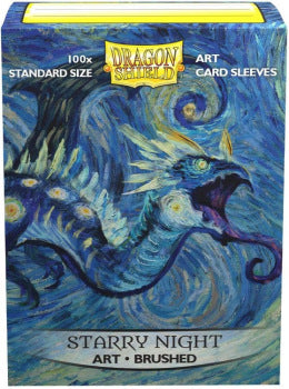 DRAGON SHIELD SLEEVES BRUSHED STARRY NIGHT 100CT