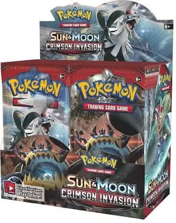 POKEMON SM4 CRIMSON INVASION BOOSTER BOX