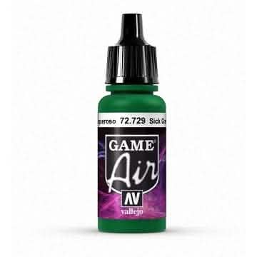 VALLEJO: GAME AIR SICK GREEN 17ML