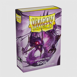 DRAGON SHIELD SLEEVES JAPANESE DUAL MATTE SOUL