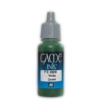 VALLEJO: GAME COLOR GREEN INK 17ML