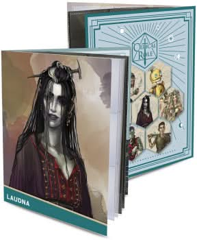 UP BINDER CRITICAL ROLE FOLIO LAUDNA W/ STICKERS