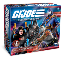 G.I. JOE RPG VILLAIN MINIATURES SET 1