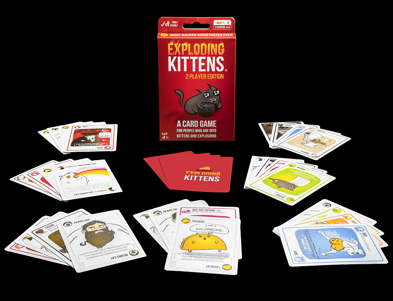 EXPLODING KITTENS 2 PLAYER EDITION