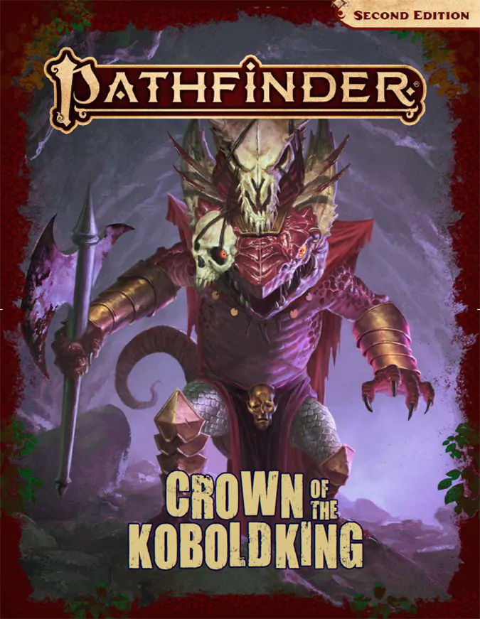 PATHFINDER 2E CROWN OF THE KOBOLD KING HC