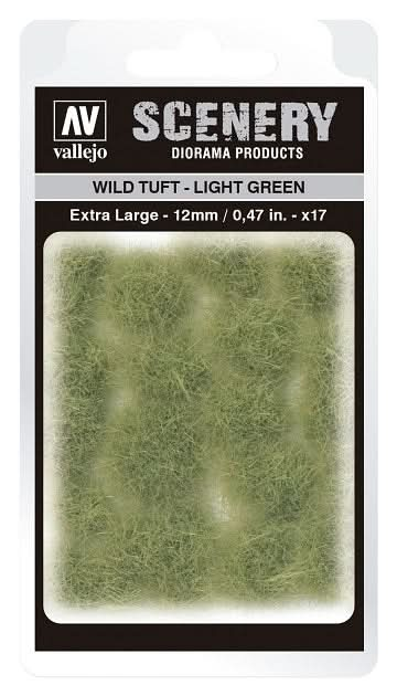 VALLEJO: SCENERY EXTRA LARGE WILD TUFT LIGHT GREEN