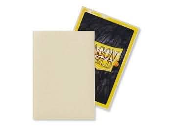 DRAGON SHIELD SLEEVES JAPANESE MATTE IVORY 60CT