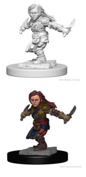 DND UNPAINTED MINIS WV1 HALFLING FEMALE ROGUE