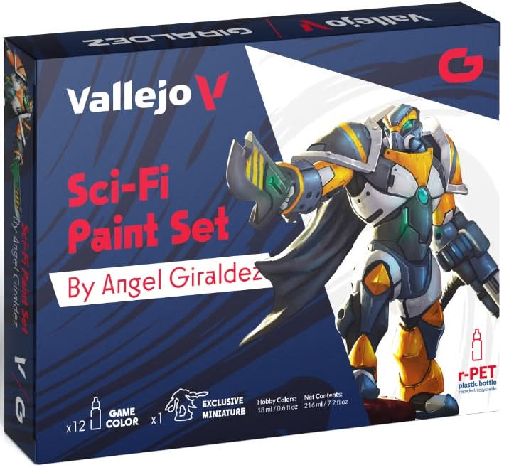 VALLEJO: GAME COLOR SCI-FI PAINT SET