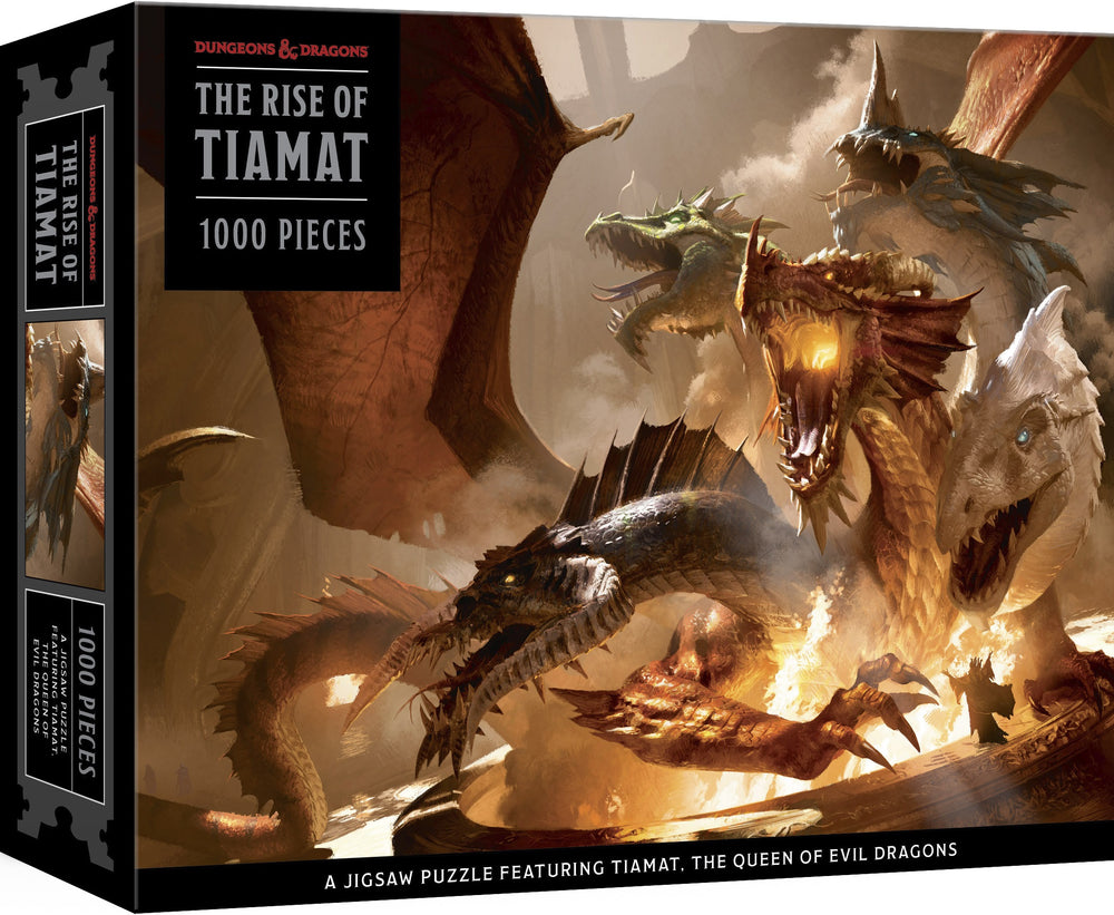 DND THE RISE OF TIAMAT DRAGON 1000PC PUZZLE