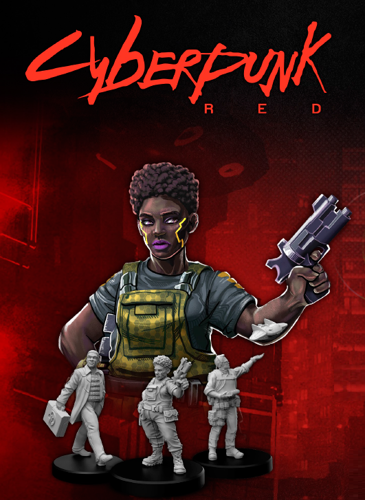 CYBERPUNK RED MINIS EDGERUNNER G