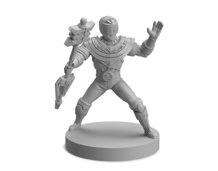 POWER RANGERS RPG HERO MINIATURES SET 2