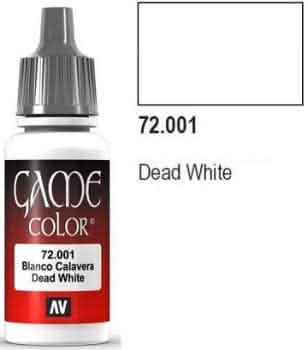 VALLEJO: GAME COLOR DEAD WHITE (17ML)