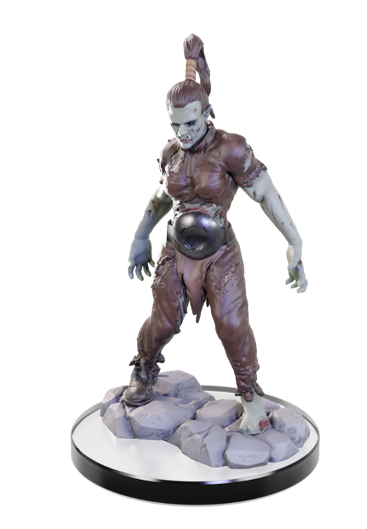 PATHFINDER UNPAINTED MINIS WV22 ZOMBIE/CHAMPION