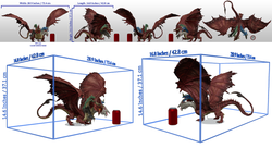 DND ICONS: GARGANTUAN TIAMAT FIGURE