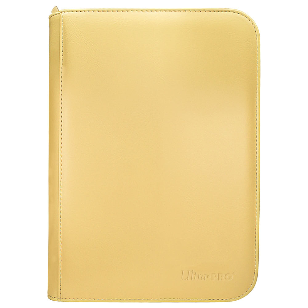 UP ZIP BINDER PRO VIVID 4PKT YELLOW