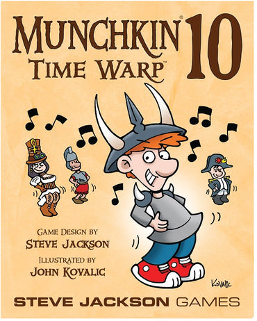 MUNCHKIN 10 TIME WARP