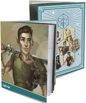 UP BINDER CRITICAL ROLE FOLIO ORYM W/ STICKERS