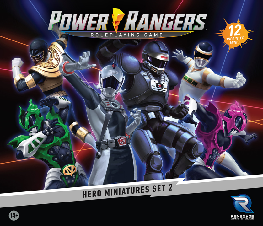 POWER RANGERS RPG HERO MINIATURES SET 2