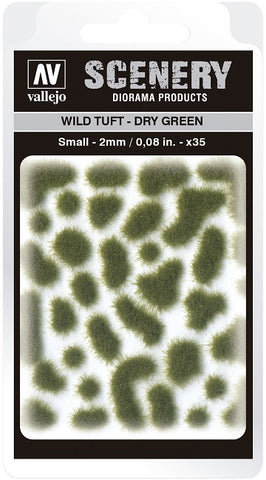 VALLEJO: SCENERY SMALL WILD TUFT DRY GREEN