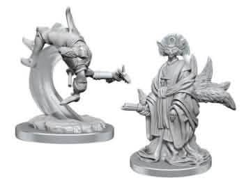 MTG UNPAINTED MINIS WV5 KOTOSE AND LIGHT-PAW