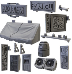 TERRAIN CRATE - BATTLEZONE STREET ACCESORIES