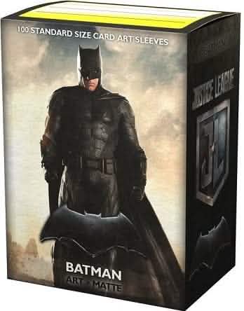 DRAGON SHIELD SLEEVES MATTE JL BATMAN 100CT