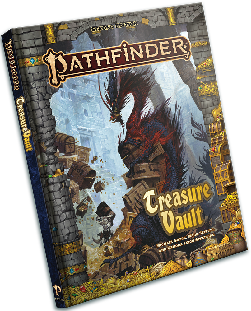 PATHFINDER 2E TREASURE VAULT HC