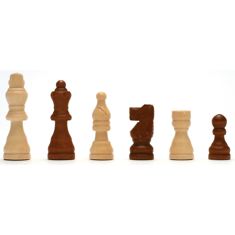 CHESS SET, 12" WALNUT WOOD STAUNTON