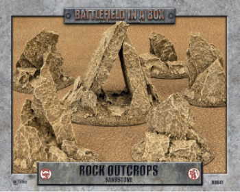 BATTLEFIELD IN A BOX: ROCK OUTCROPS - SANDSTONE