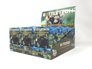 BATTLETECH CLAN INVASION SALVAGE 9CT BOX ASST