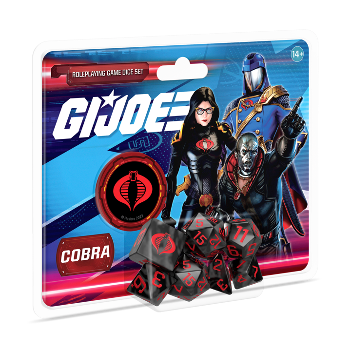 G.I. JOE RPG COBRA DICE SET