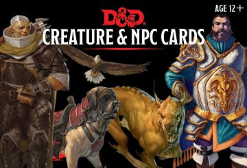 DND CREATURE AND NPC CARDS