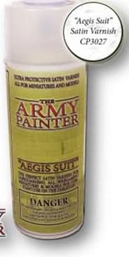 THE ARMY PAINTER COLOUR PRIMER: AEGIS SUIT SATIN VARNISH SPRAY