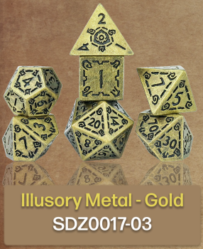 SD ILLUSORY METAL GOLD 7-DIE SET