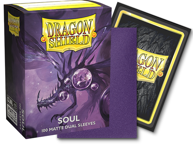 DRAGON SHIELD SLEEVES DUAL MATTE SOUL 100CT