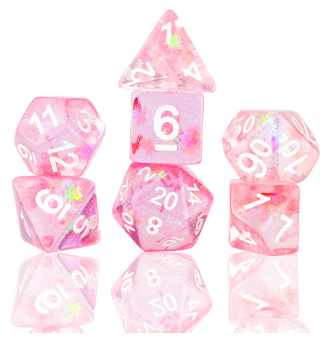 SD CELESTIAL AUTUMN DAWN DICE SET