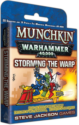 MUNCHKIN WARHAMMER 40K STORMING THE WARP