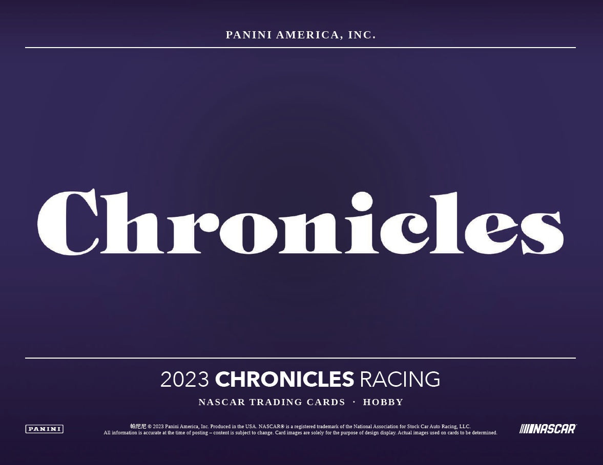 PANINI CHRONICLES RACING 2023