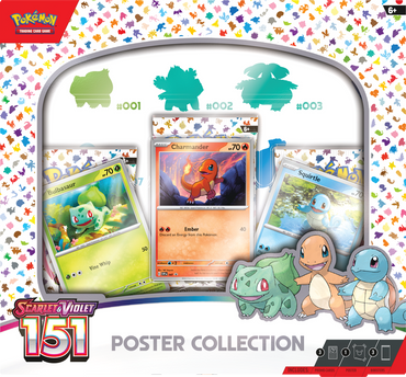 POKEMON SV3.5 151 POSTER COLLECTION