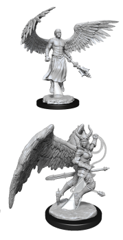 DND UNPAINTED MINIS WV13 DEVA AND ERINYES