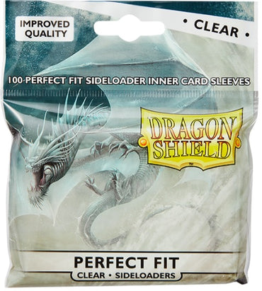 Dragon Shield Perfect Fit Sleeves (100): Topload Smoke - Shuffle
