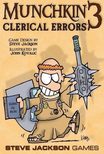 MUNCHKIN 3 CLERICAL ERRORS