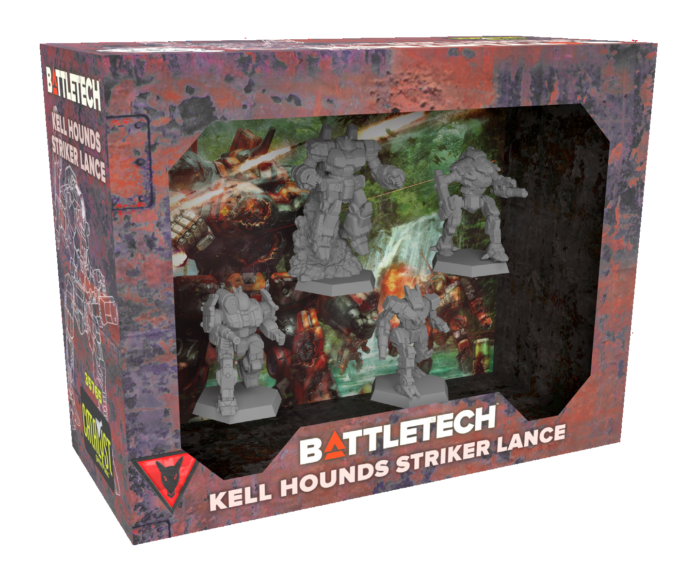 BATTLETECH KELL HOUNDS STRIKER LANCE