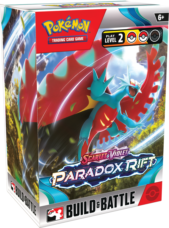 POKEMON SV4 PARADOX RIFT BUILD & BATTLE BOX