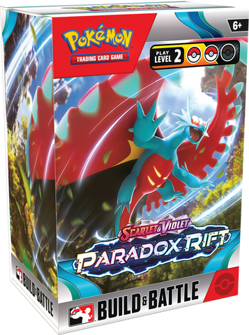 POKEMON SV4 PARADOX RIFT BUILD & BATTLE BOX